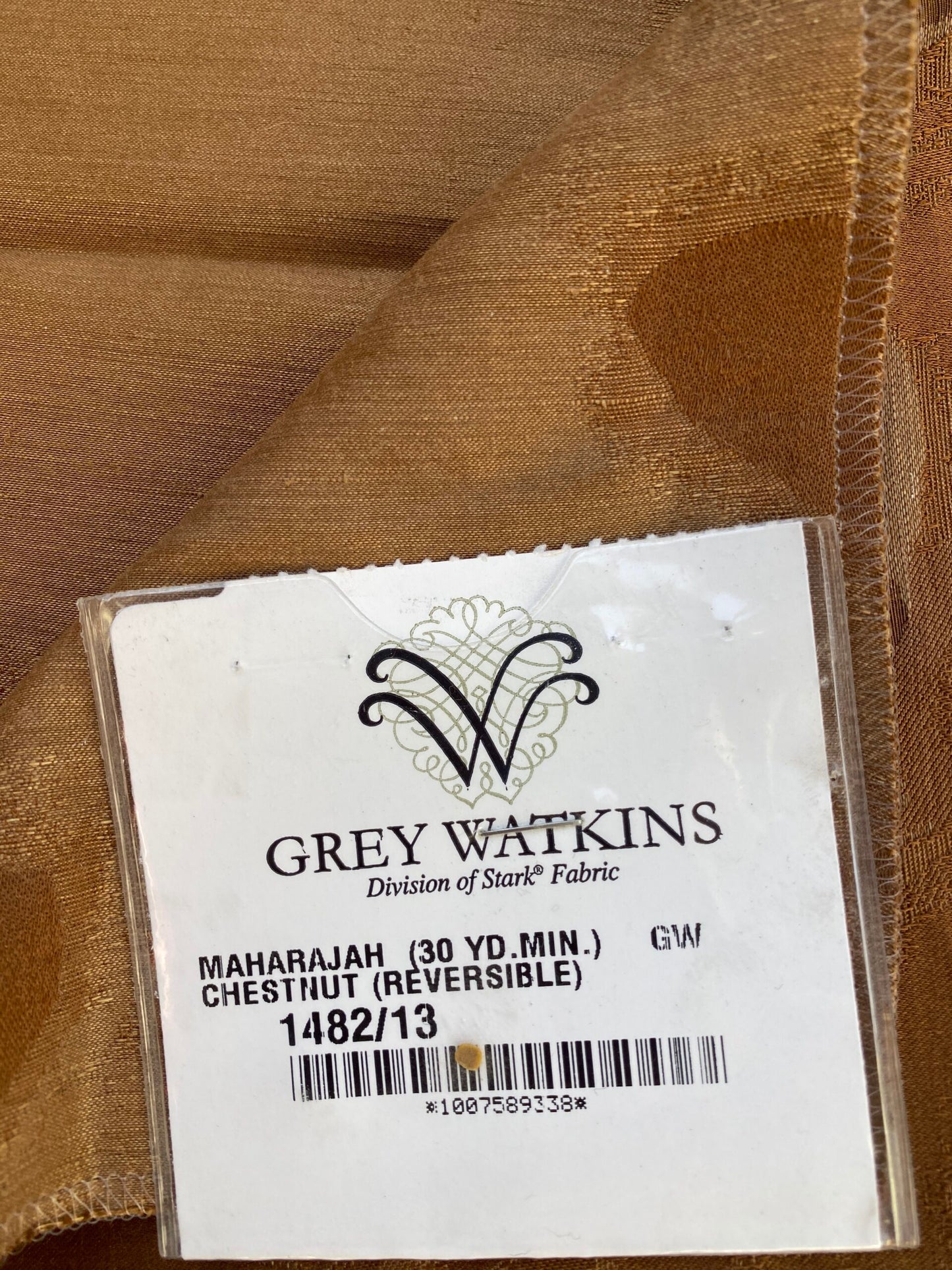 12 Berkbox73 Square Silk by Grey Watkins Maharajah Chestnut Reversible Brown MSRP USD 348/y