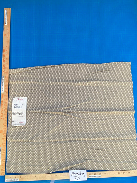27 Berkbox73 Square Silk by Fonthill Mitchel Grey Small Scale Texture Plain Yellow MSRP USD 216/y