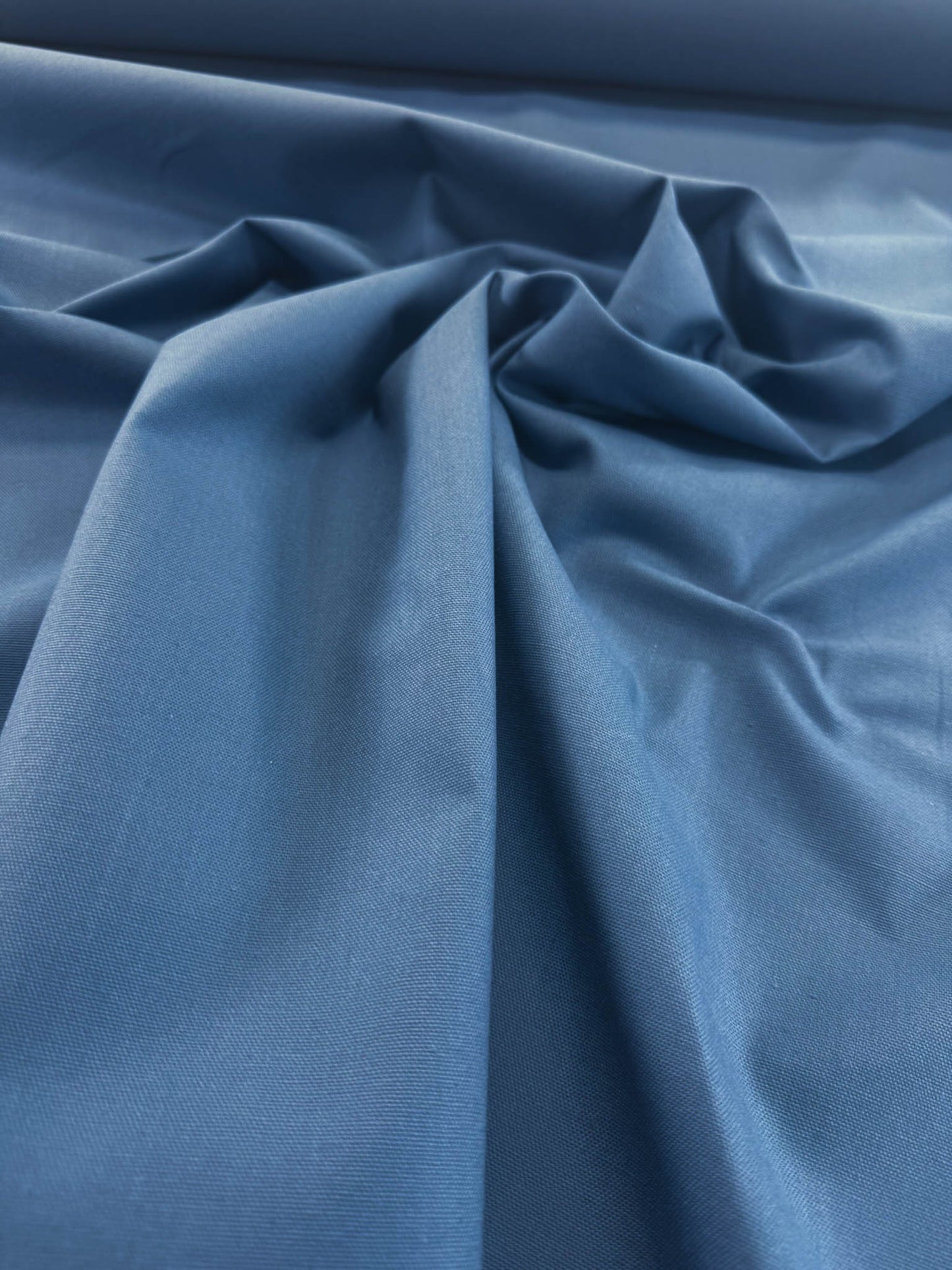 Scalamandre Canvas Mariner Solid Cotton - Blue - By The Yard