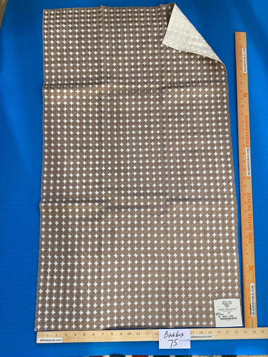 39 Berkbox75 Square Embroidery by Grey Watkins Labriz Driftwood Circle Small Scale MSRP USD 340/Y