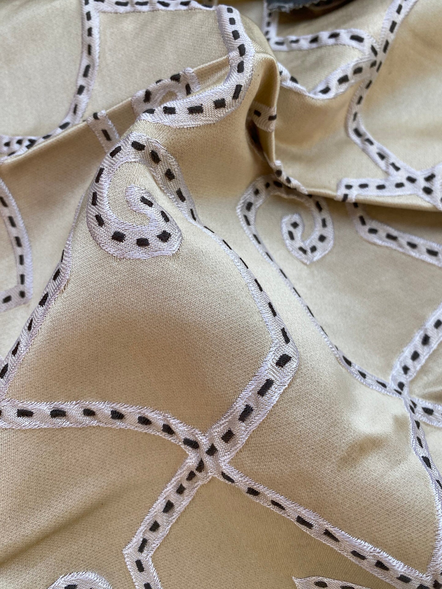 10 Berkbox76 Square Jacquard by Lelievre Paris Camondo Platine MSRP USD 440/y