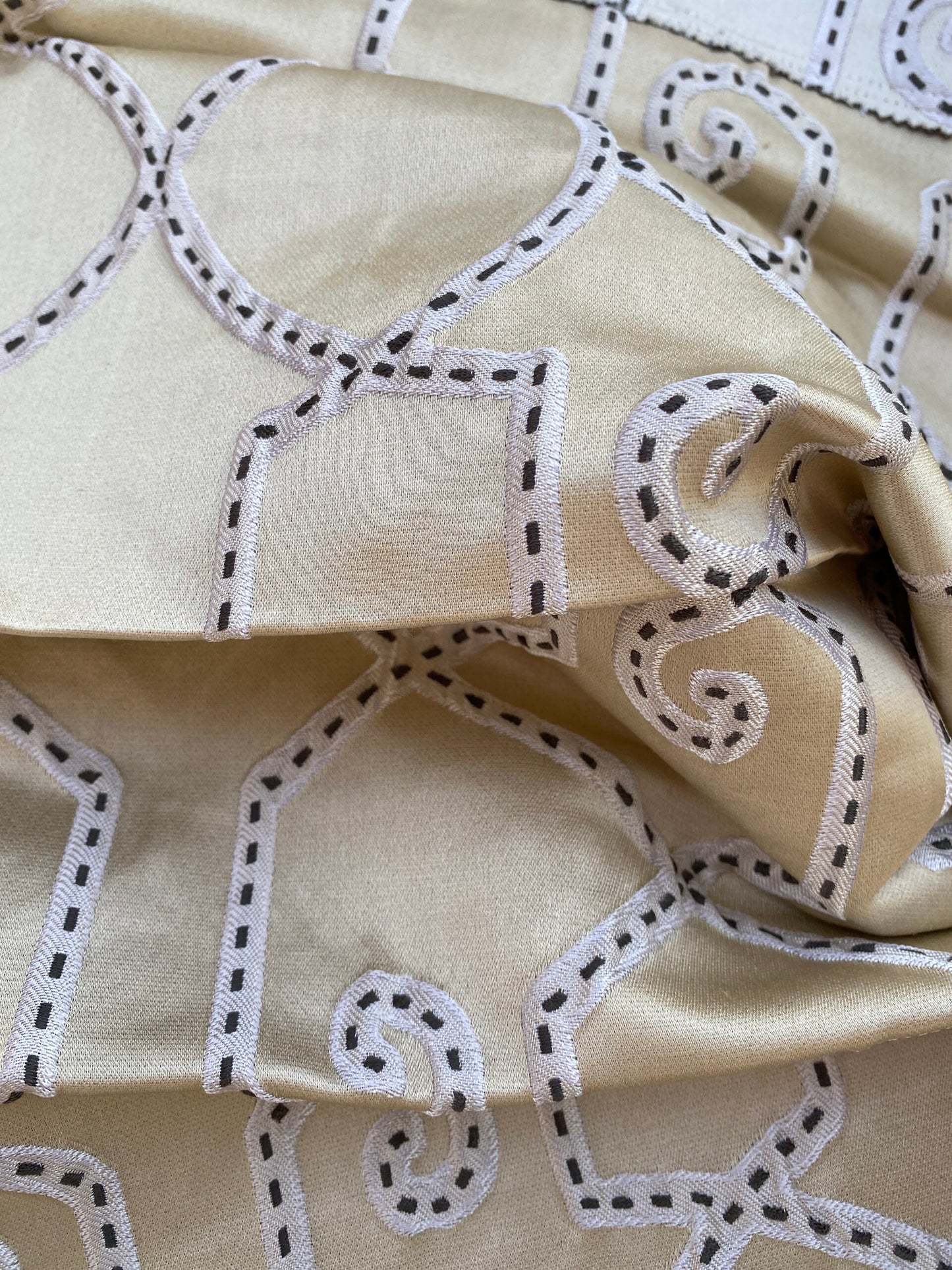 11 Berkbox76 Square Jacquard by Lelievre Paris Camondo Platine MSRP USD 440/y