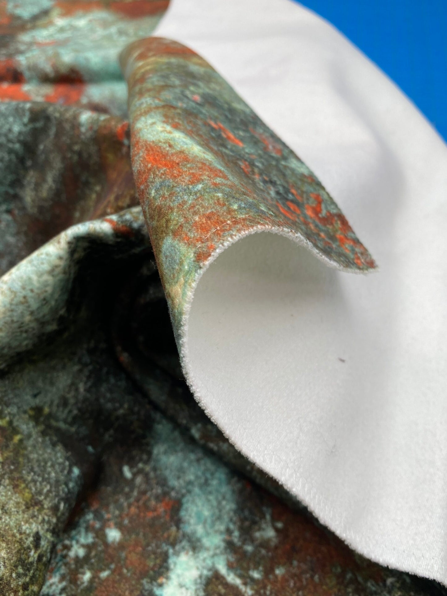 45 Berkbox77 Square Printed Fabrics by Jean Paul Gaultier Lelievre Oxydation Jade Cotton Abstract Green MSRP USD 500+/yard