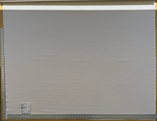 Scalamandre Snow Valley Pure Cream Beige Solid Texture Silk Cotton Linen MSRP USD 178/y