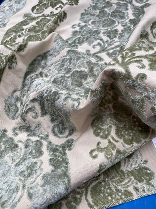 6 Berkbox80 Square Velvet by Grey Watkins Riggato Graziella Jade MSRP USD470/y