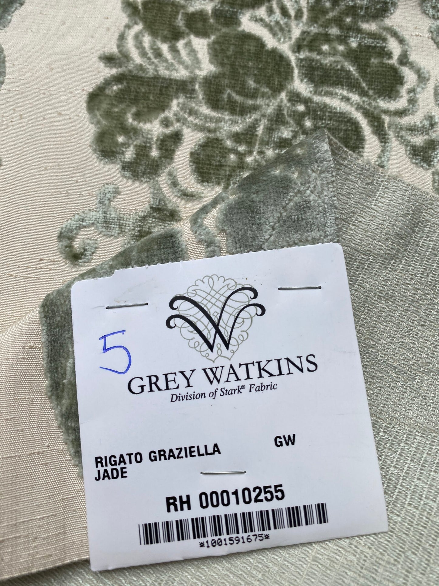 8 Berkbox80 Square Velvet by Grey Watkins Riggato Graziella Jade MSRP USD470/y