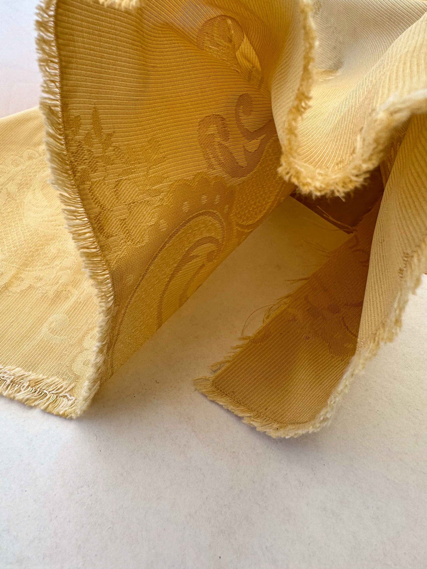 Scalamandre Floral Botanical Brown Beige Embroidery Historical 1.2y