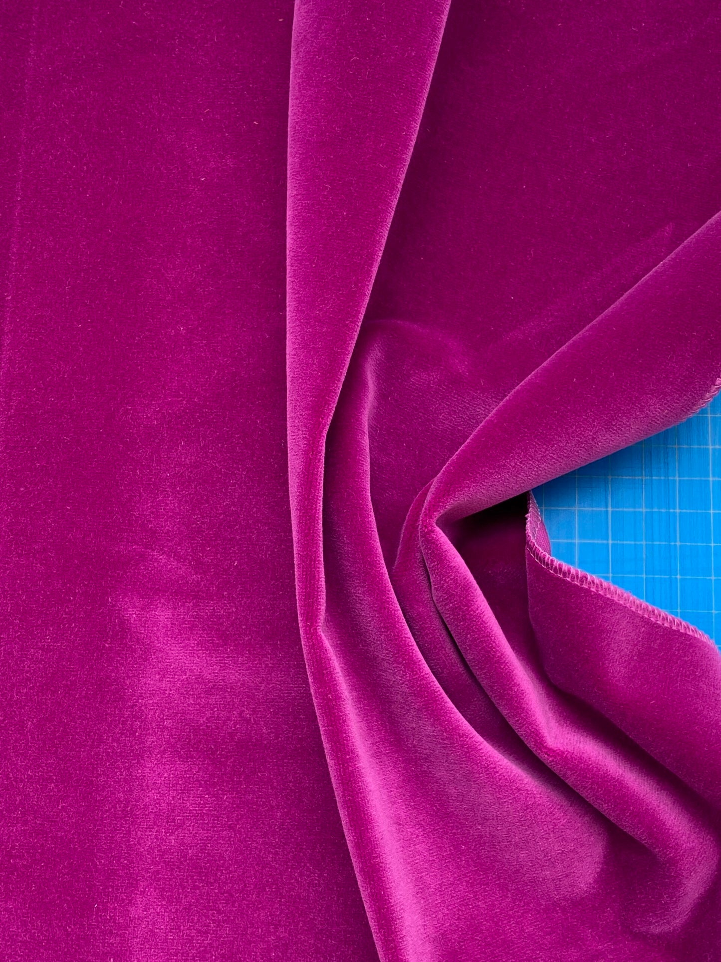 23 Berkbox81 Square Velvet by Christian Fischbacher Visconte II Orchid Pink Solid 26"L x 26"W MSRP USD 300+/y