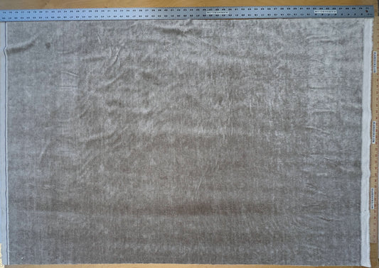 Lino Velvet in Natural Light Brown Very Durable Heavy Linen Velvet