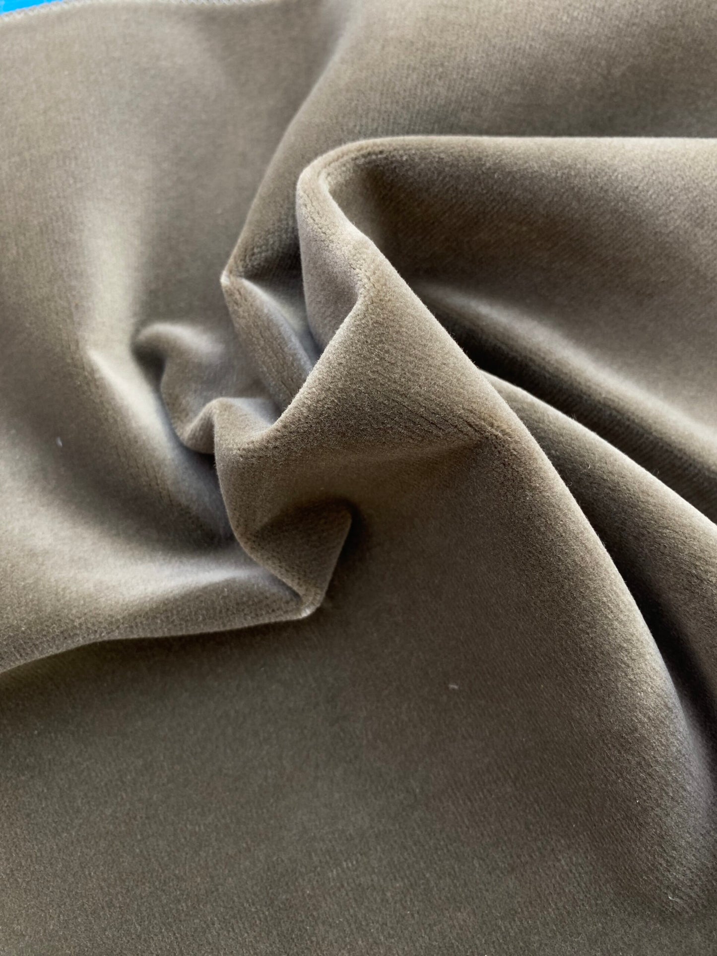 11 Berkbox84 Square Velvet by Christian Fischbacher Visconte II Rattan Gray Solid 26"L x 13"W MSRP USD 300+/y