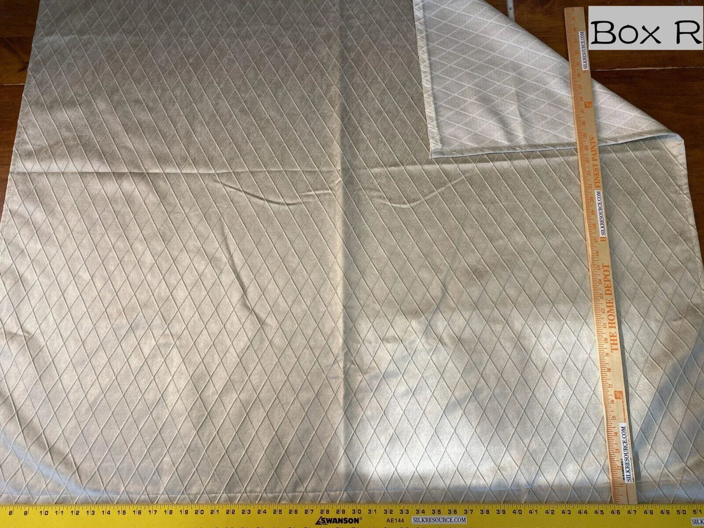 5 Boxr Scalamandre 1y+ Diamond Woven Jacquard Square Showroom Sample Full Yard