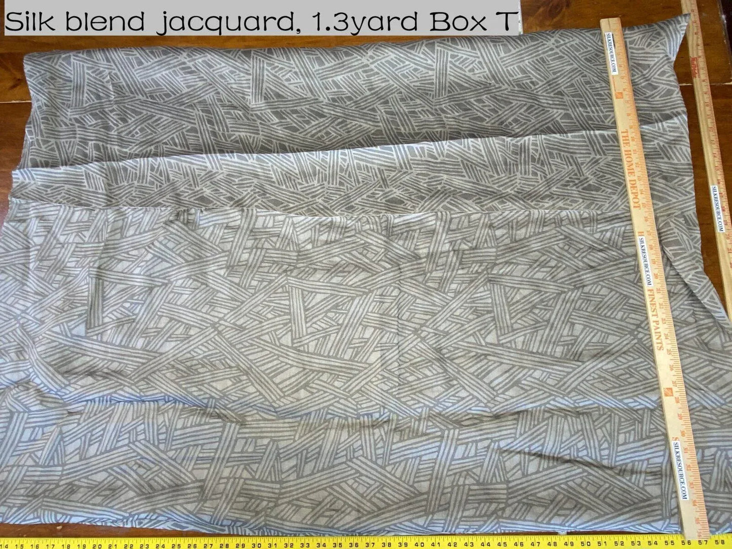 2 Boxt Scalamandre Square Showroom Sample 1.3y Silk Blend Modern