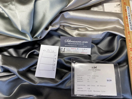 8 Boxu Scalamandre Square Showroom James Hare Reflection Satin 3 Pieces