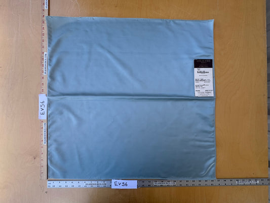 43 EV56 Square 26" x 27" Scalamandre Lelievre Paris Miroir Ciel Blue Solid Polyester MSRP USD374/y