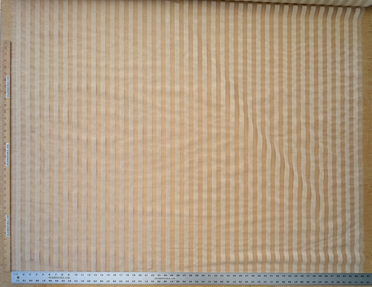 Scalamandre Ballet Silk Stripe Cream and White 100% Silk Sheer Stripe - by the yard