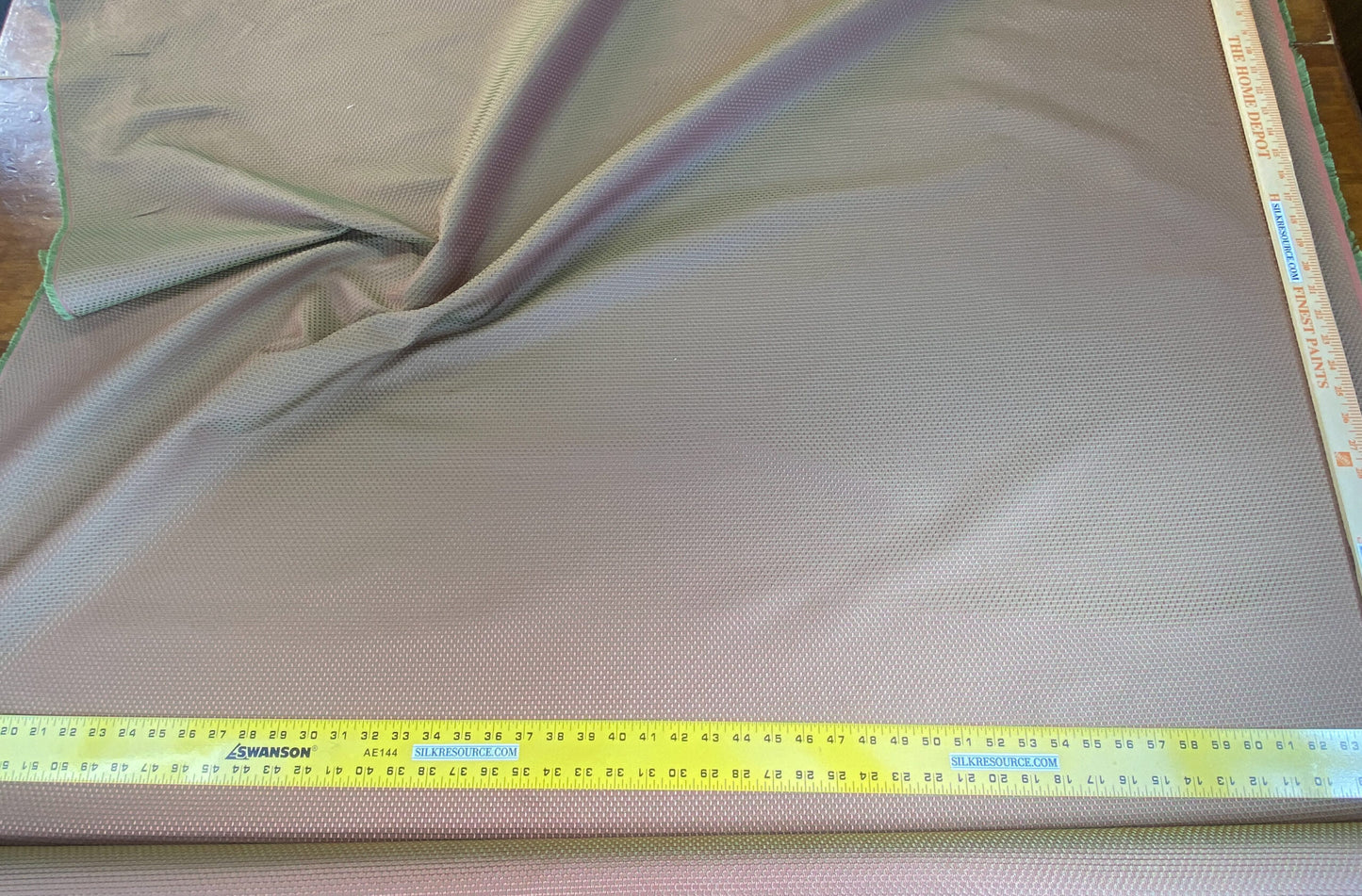 Scalamandre Tanya Watermelon Silk Cotton Mini Texture Dot Red Pink Green MSRP USD 256/Y