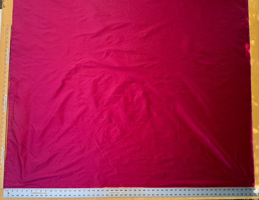 By yard Scalamandre 100% silk Taffeta Rose Pink With Hot Crimson Red Shot