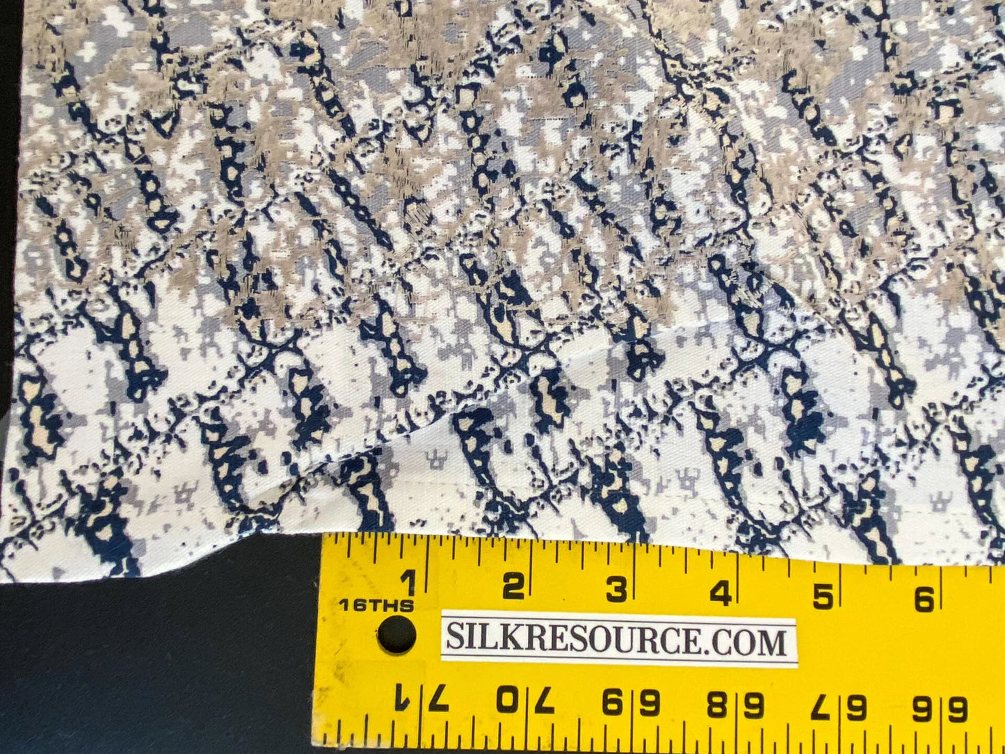 27 Berkbox56 2.4yard 2 pieces & 2 colorways Scalamandre Komodo Modern Nature Bluestone and Sand Embroidery Print