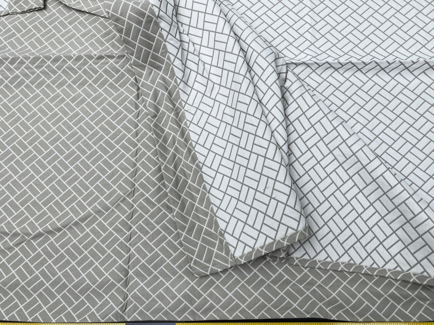 2 Berkbox57 Outdoor 2yard Scalamandre Domino Endless Summer Jacquard Flax MSRP USD 206