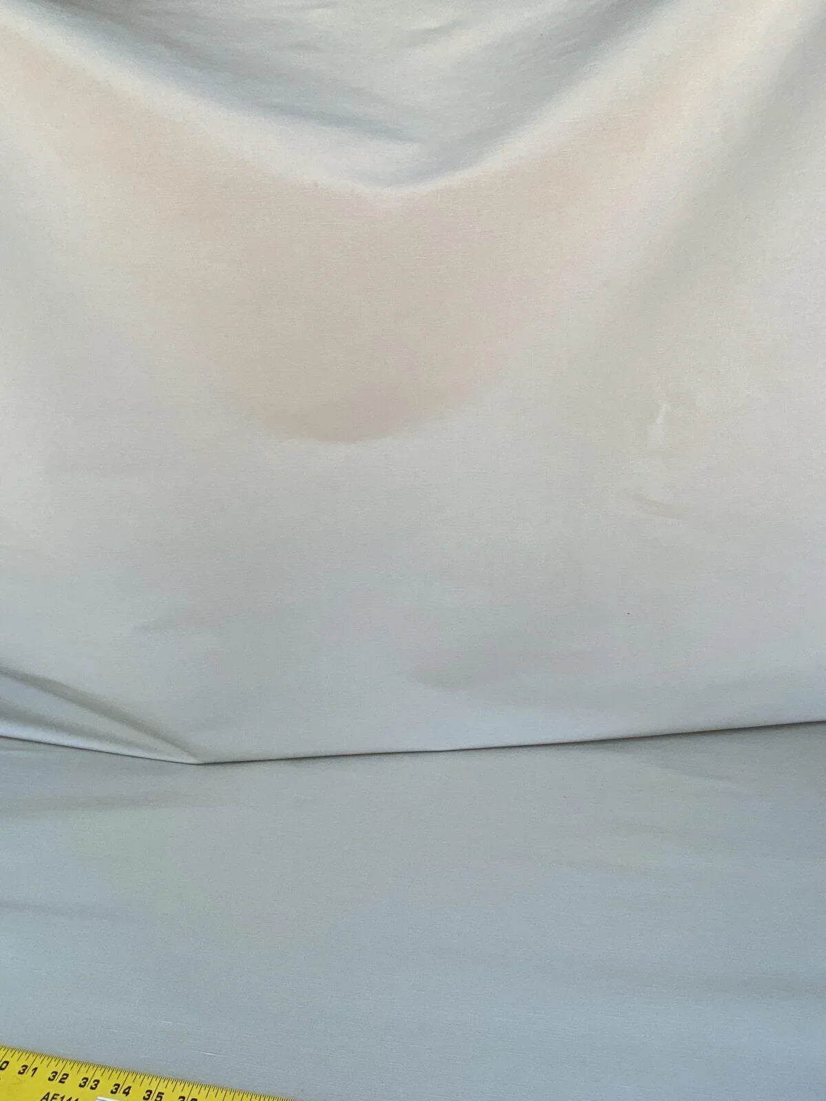 By Yd Scalamandre Bambu Sky Silk & Linen Texture Solid Beige Italy MSRP USD 272/Y Glowing!