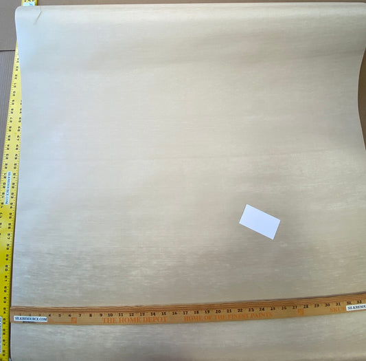By yard Scalamandre Silk Walls Golden Wallpaper Silk on Paper Trimmed Plain Solid Texture MSRP USD 130/yard