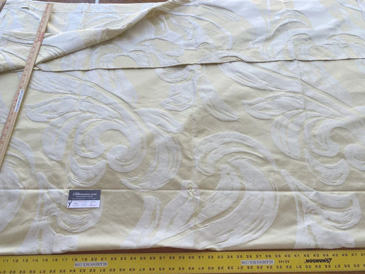 Scalamandre Fonthill Silk Viscose - Meringue Yellow