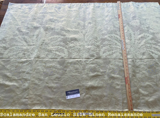 Scalamandre San Leucio Silk Linen - Renaissance