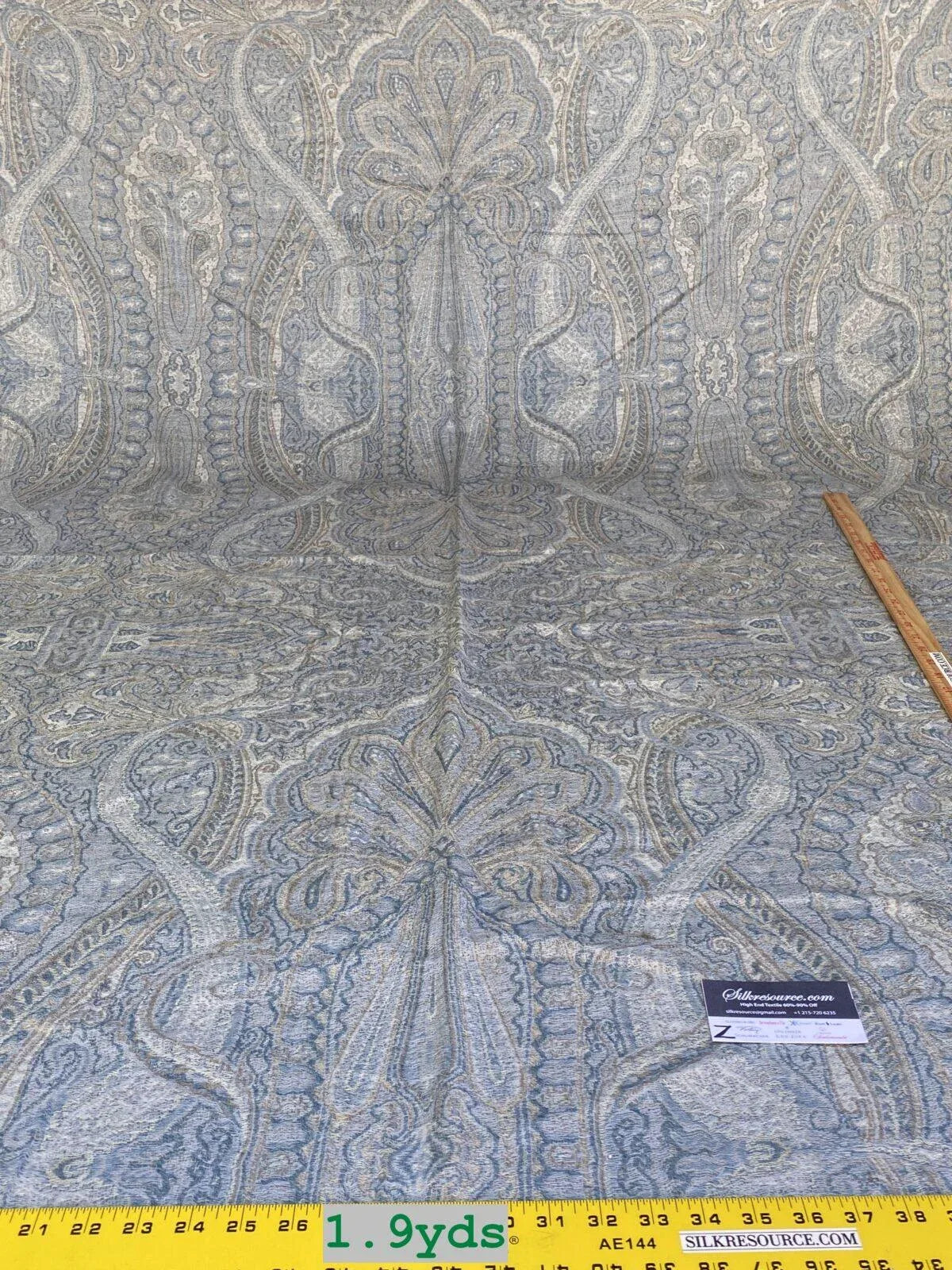 8 Boxz Scalamandre 1.5 Yards Inverness Paisley