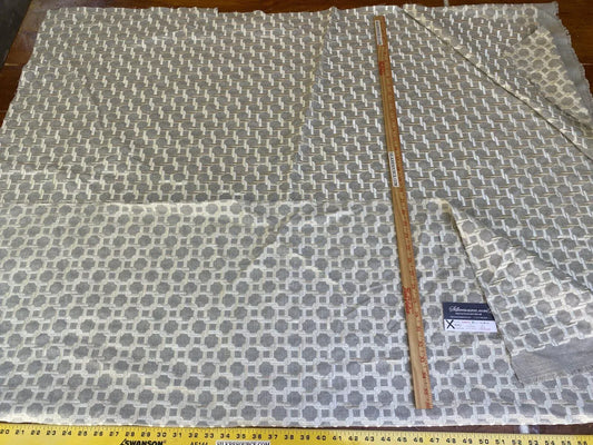 11 Boxx Scalamandre 1.4 Yards Gray Squares