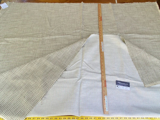 14 Boxx Scalamandre 1.2 Yard Banbury Strie Check Flax