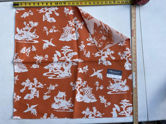 4 Boxs Scalamandre Square Coordinating Outdoors Groups Redish Orange Lily Pond 6 Pieces