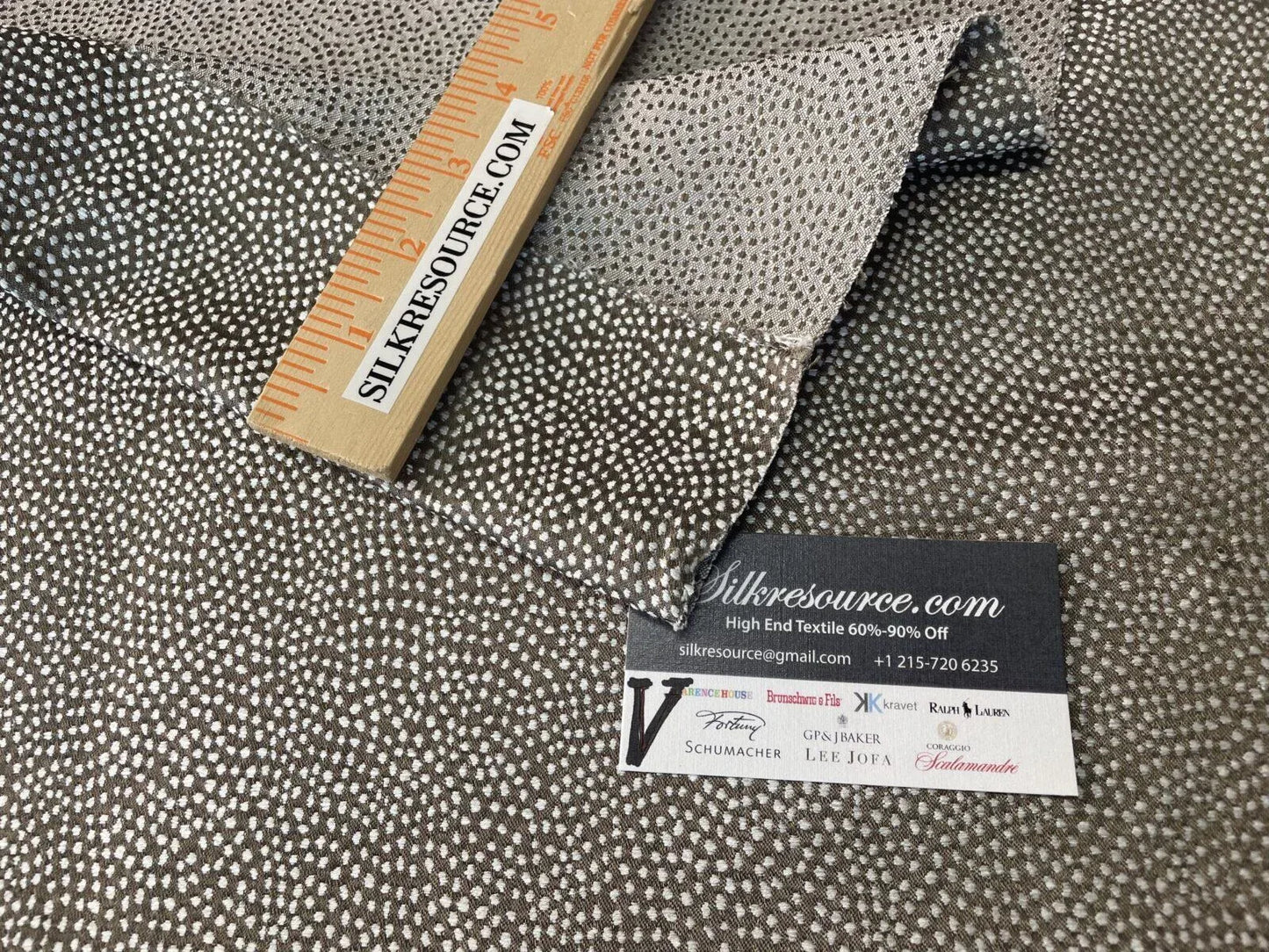 4 Boxv Scalamandre Square Showroom Sample 2.4 Yard