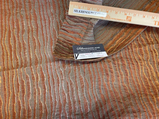 11 Boxv Scalamandre Square Showroom Sample 2.2 Yard Ocean Sunset