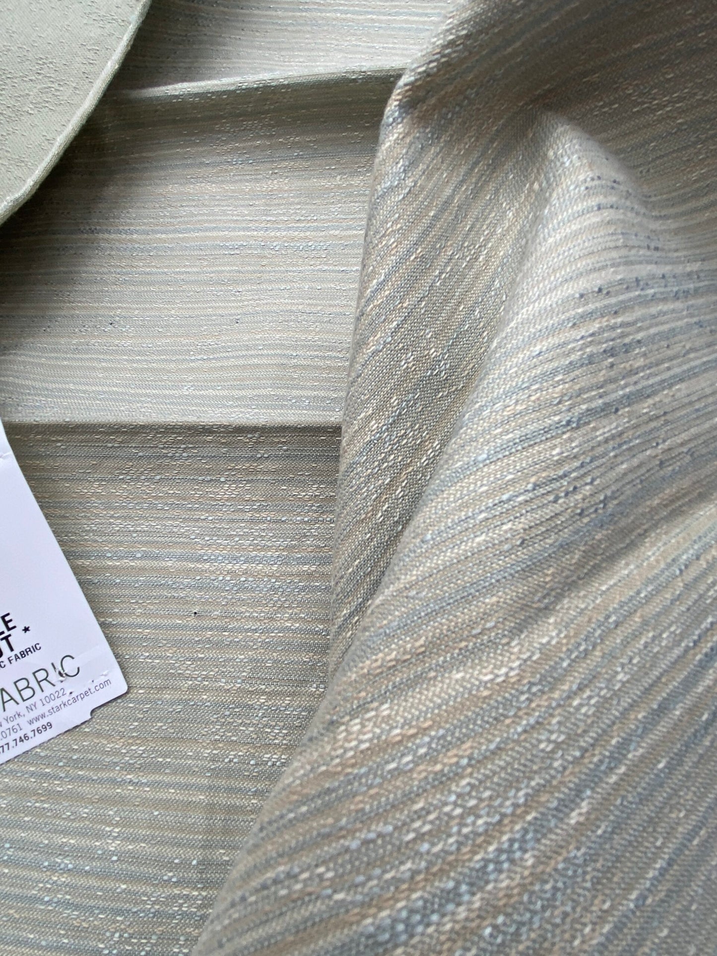 15 Berkbox93 Square Jacquard by Old World Weavers Avalonia Sky Beige Texture MSRP USD128/y