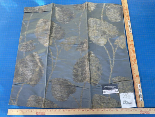 1b Berkbox5 Scalamandre Silk Square Isabella Blue Shimmer MSRP USD 428/Y