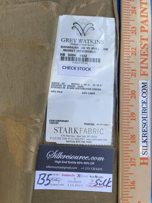 8 Berkbox5 Scalamandre Silk Square Maharajah Brown