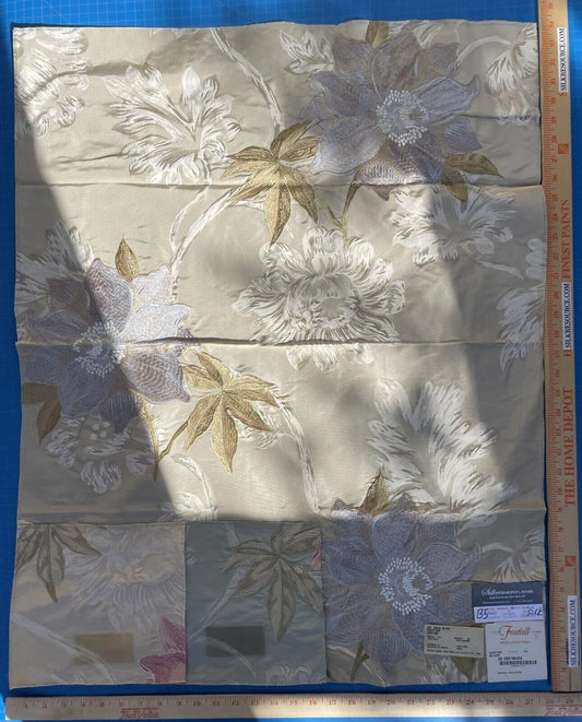 23d Berkbox5 Scalamandre Silk Square Austine Silver