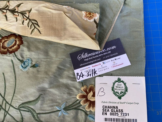 4b Berkbox4 Scalamandre Silk Square Chahna Sea Glass