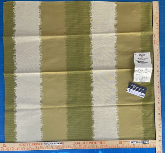 27c Berkbox5 Scalamandre Silk Square Mishi Stripe Pampas