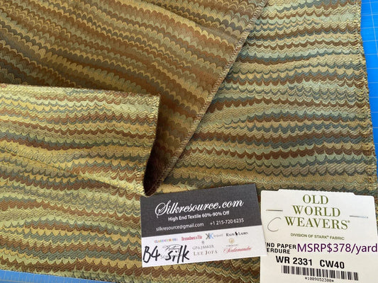 6c Berkbox4 Scalamandre Silk Square End Paper Verdure
