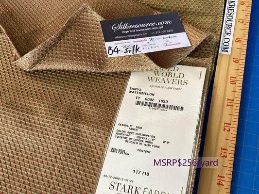7 Berkbox4 Scalamandre Silk Square Tanya Watermelon