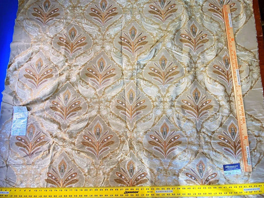 13 Berkbox4 Scalamandre Silk Square Darani Sea Sand 1.25y MSRP USD 436/yard