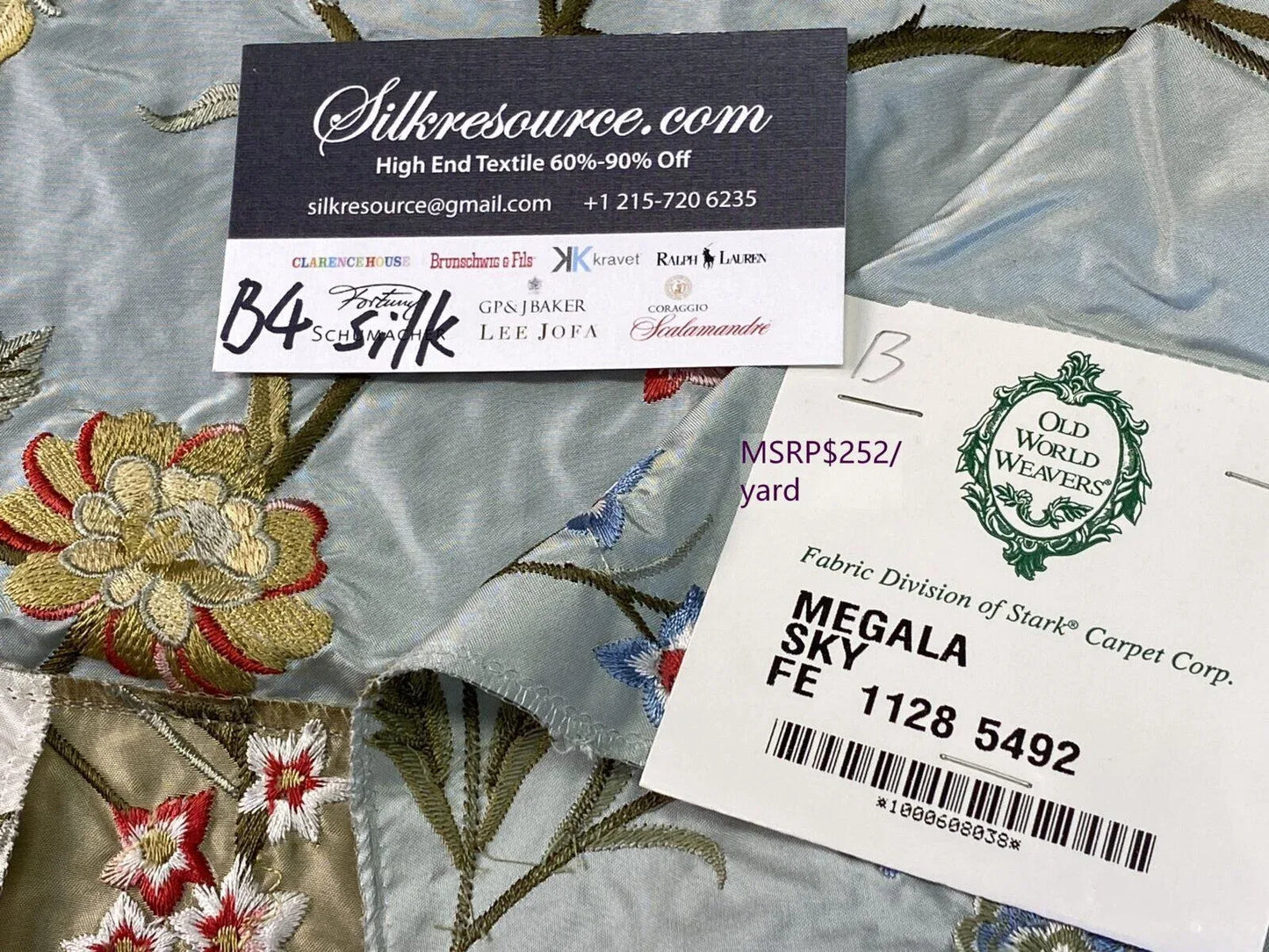 17b Berkbox4 Scalamandre Silk Square Megala Sky