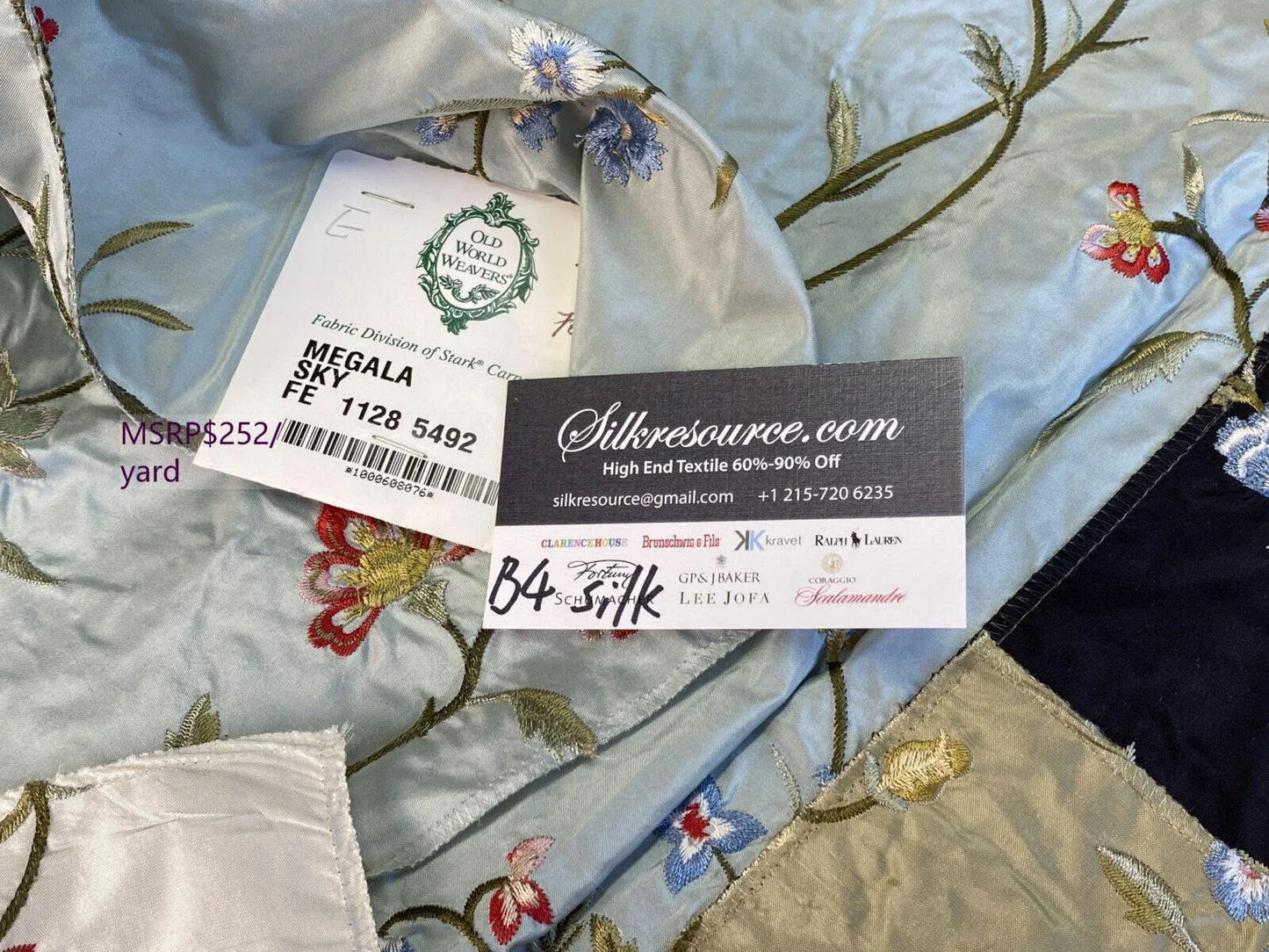 17e Berkbox4 Scalamandre Silk Square Megala Sky