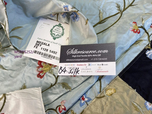 17e Berkbox4 Scalamandre Silk Square Megala Sky