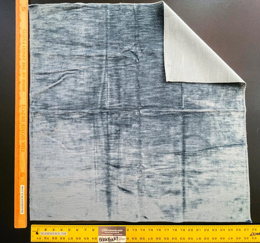 Scalamandre Plains Texture Velvet - Blue