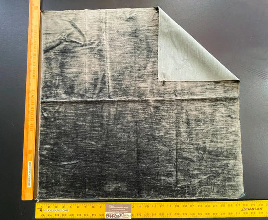 Scalamandre Plains Texture Velvet - Gray