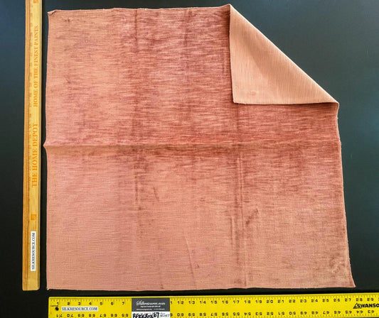 Scalamandre Plains Texture Velvet - Peach