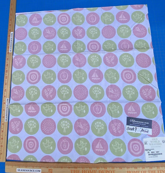 Scalamandre Dozens O'Dots - Pink Lime