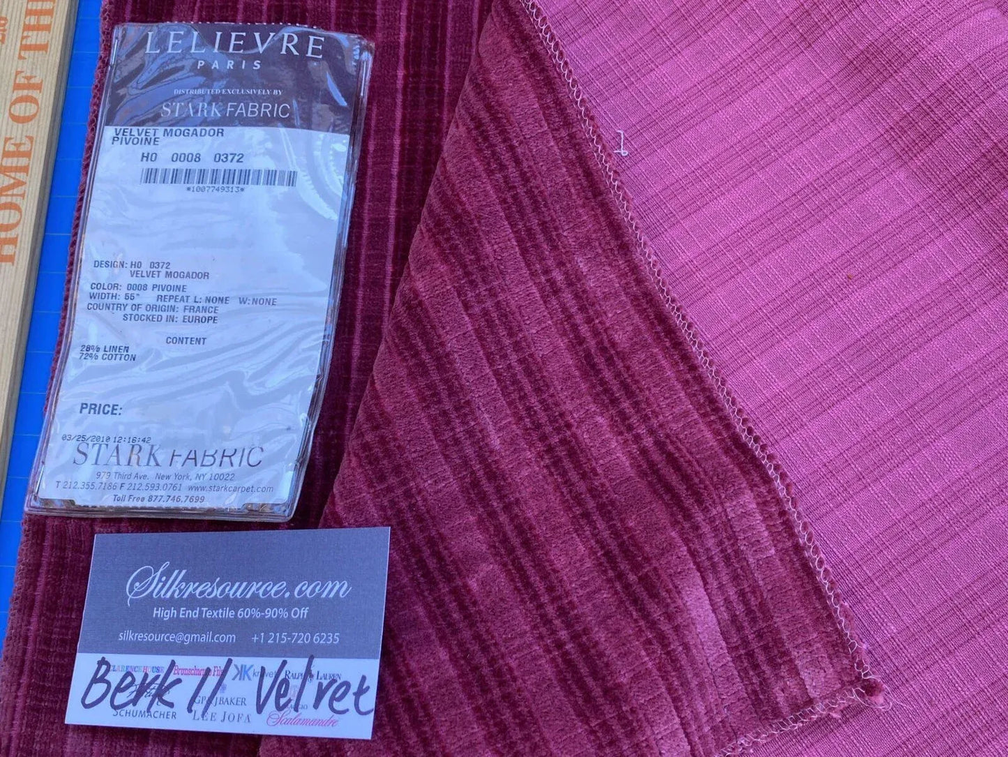 2 Berkbox11 Scalamandre Velvet Mogador Pivoine